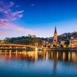 investissement déficit foncier-vue de Lyon la nuit