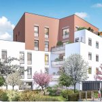 investissement immobilier-résidence neuve espaces verts habitants ciel bleu