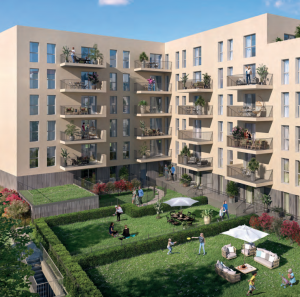appartement a vendre-résidence neuve jardins habitants ciel bleu