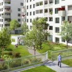 immobilier neuf villeurbanne-résidence neuve espaces verts passant