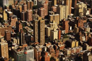 marché immobilier lyon- vue aérienne d'une ville
