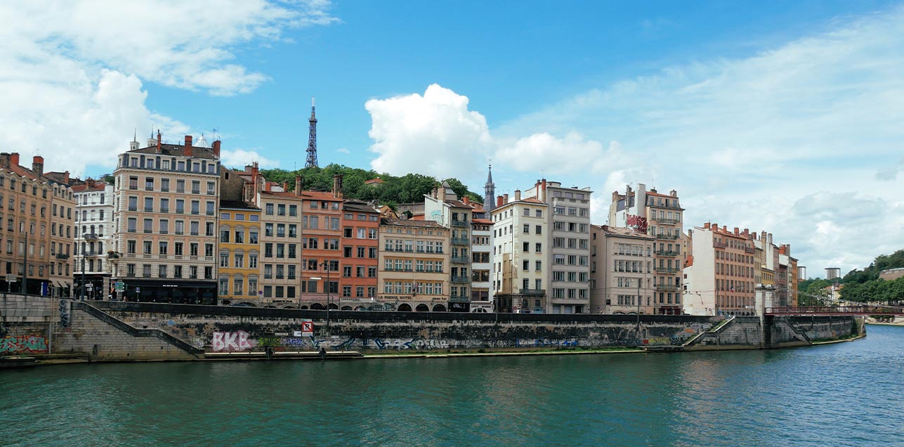 gestion locative lyon- vue de la ville de Lyon