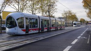 tramway t6- tramway en circulation