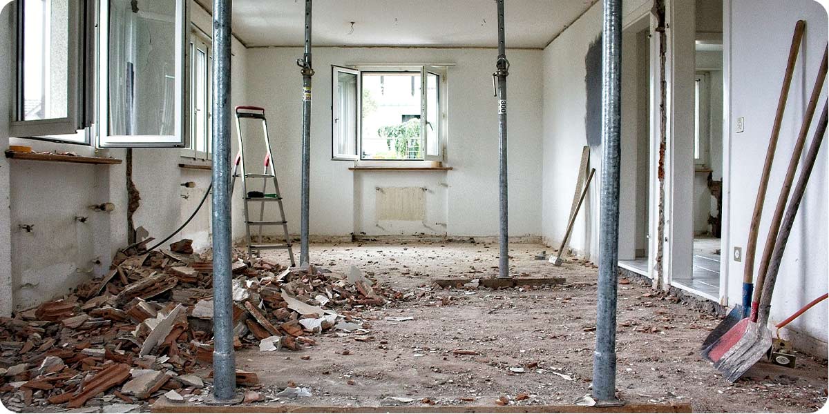 Travaux d'isolation intérieure